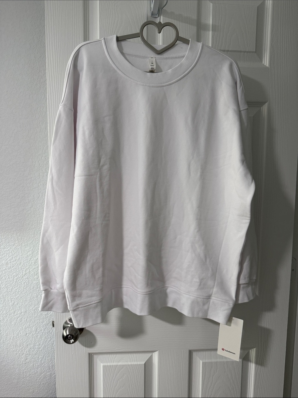 lululemon athletica  Crewneck Sweatshirt - White